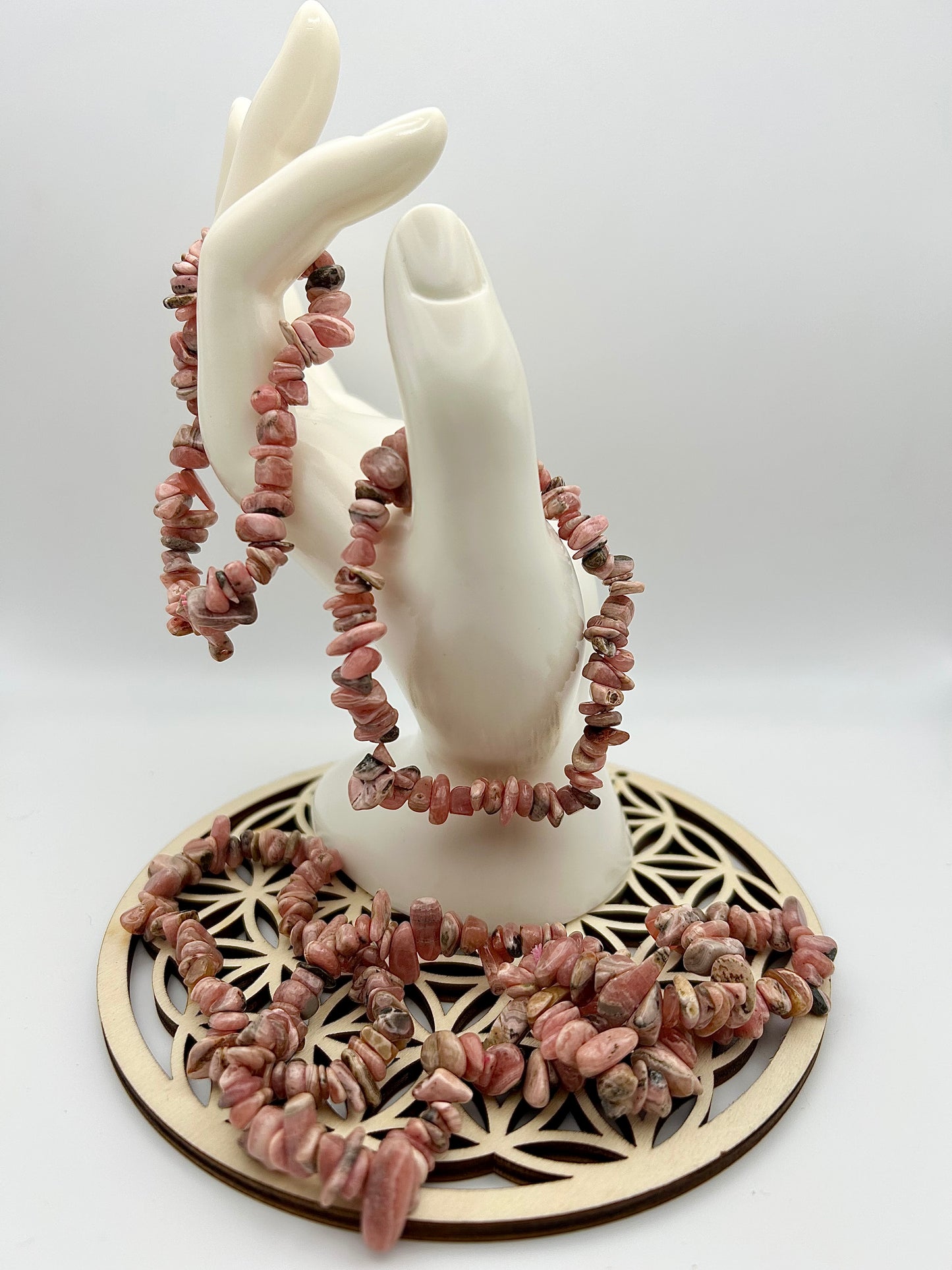 Bracelet Rhodochrosite Baroque