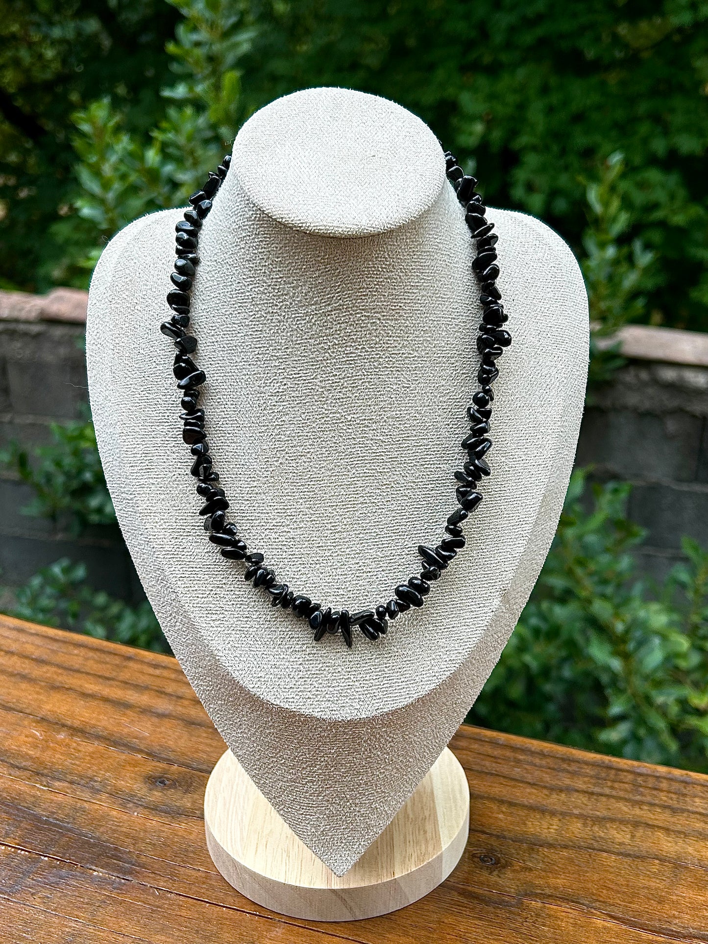 Collier Baroque en Obsidienne Noire – Protection, Dissolution & Transformation