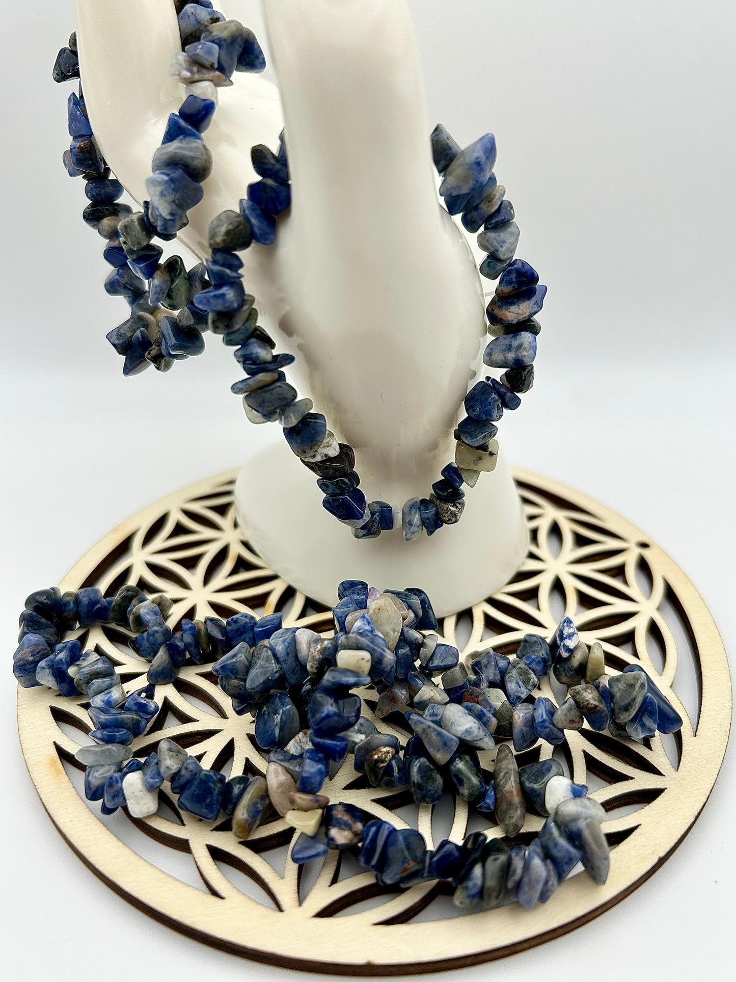 Bracelet Baroque en Sodalite – Origine Brésil - Qualité A