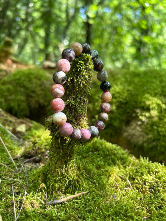 Bracelet en Tourmaline Multicolore