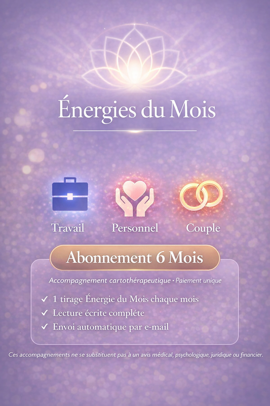 Énergies du Mois - Abonnement 6 Mois