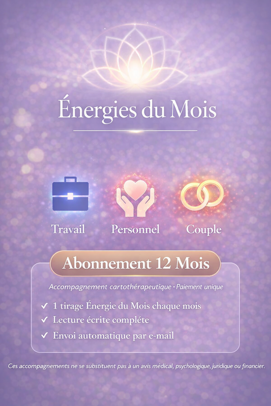 Énergies du Mois - Abonnement 12 Mois