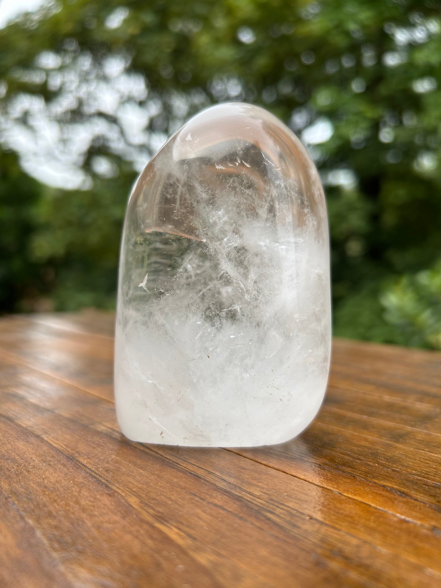 Cristal de Roche – Forme Libre Polie – 437g