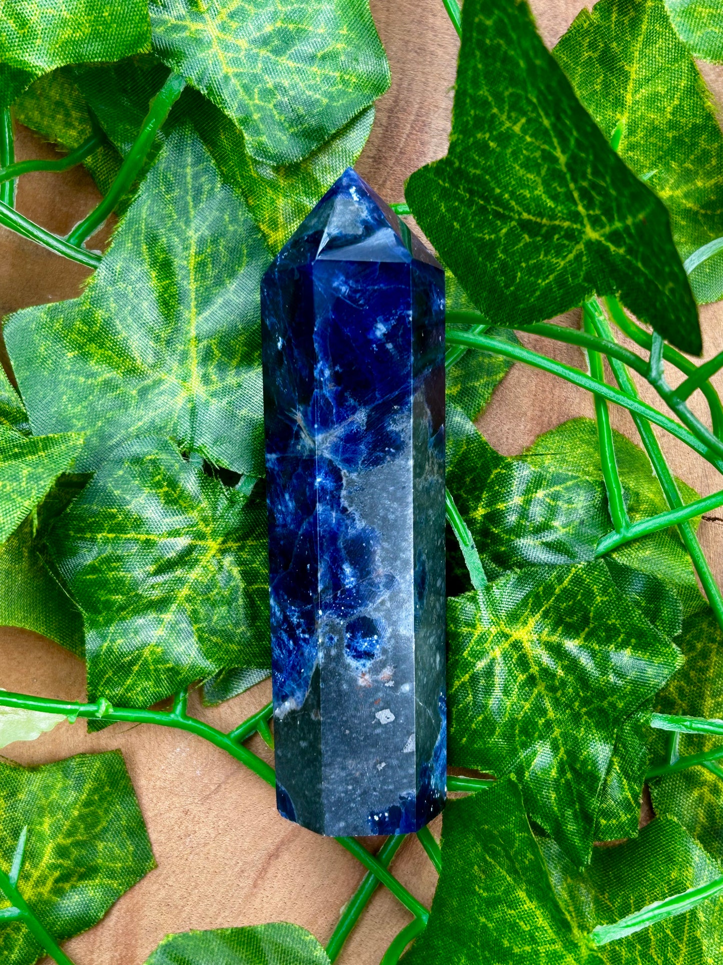 Pointe en Sodalite de Namibie