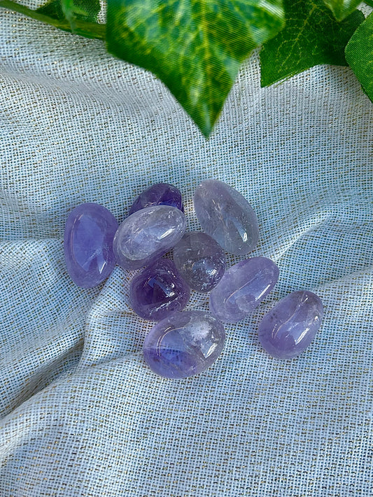 Pierre Roulée Améthyste Naturelle – Environ 2 cm